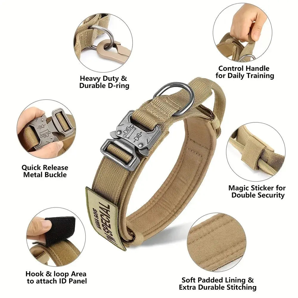 K9 Taktisches Hundehalsband DOVERS - Tactical Shop