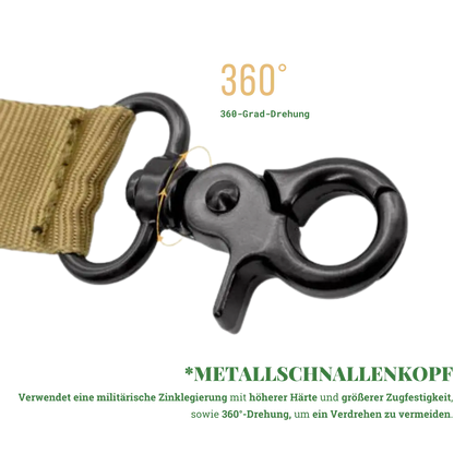 Taktische Hundeleine mit doppeltem Griff DOVERS - Tactical Shop