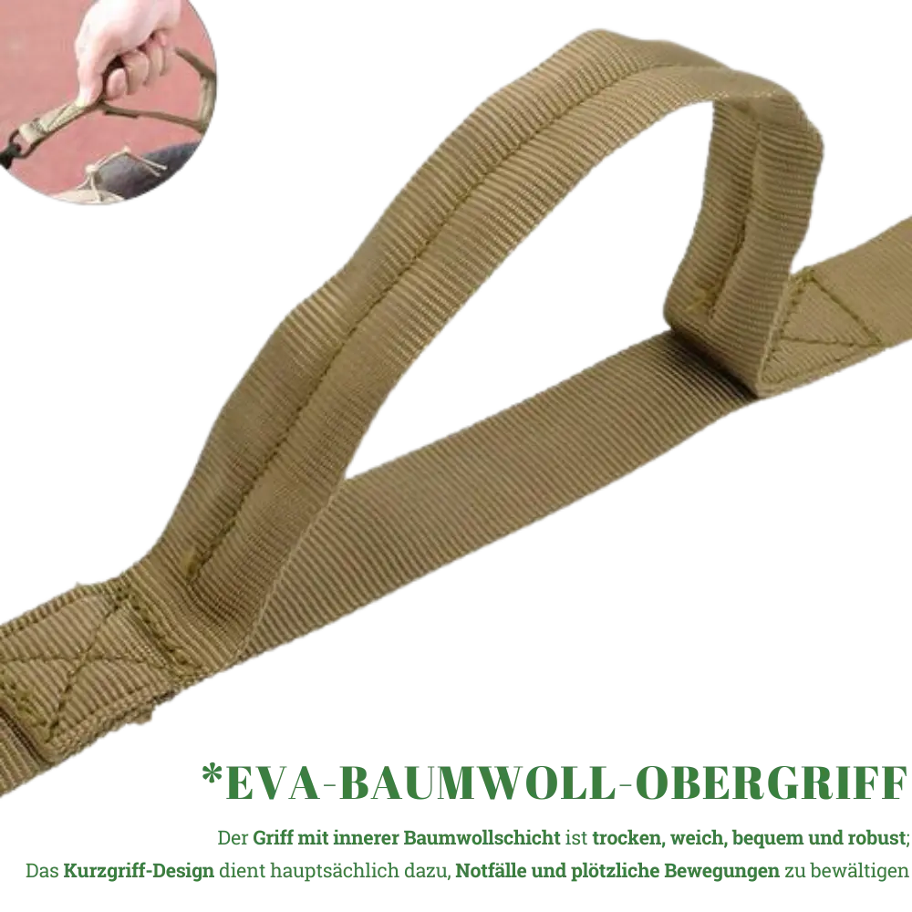 Taktische Hundeleine mit doppeltem Griff DOVERS - Tactical Shop
