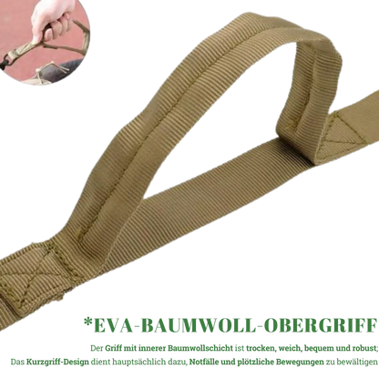 Taktische Hundeleine mit doppeltem Griff DOVERS - Tactical Shop