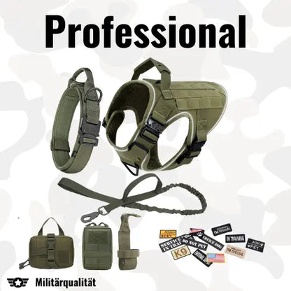 K9 Taktisches Hundegeschirr mit Griff & MOLLE-System