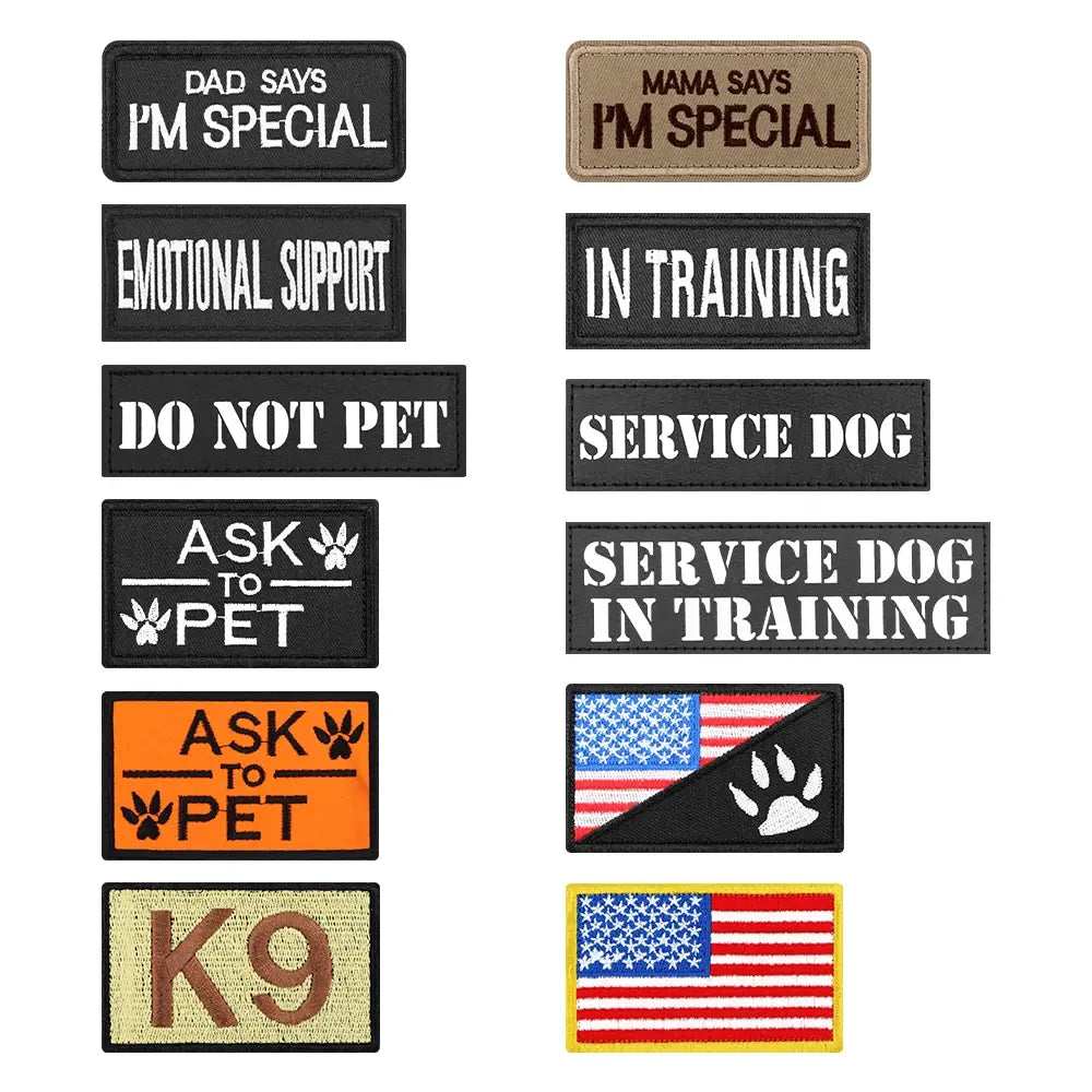 Set of 12 Patches DOVERS - Tactical Shop